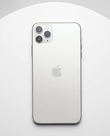 IPhone 11 Pro Max, Б/у, 64 ГБ, Matte Silver, Защитное стекло, Чехол, Кабель, 83 %