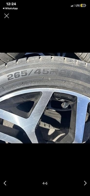 Унаа: Комплект из 4 колес Range Rover на оригинальных дисках R21 — 4