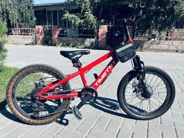 детские велики трек: Балдар үчүн велосипед, 2 дөңгөлөктүү, 9 - 13 жаш, Колдонулган — 5