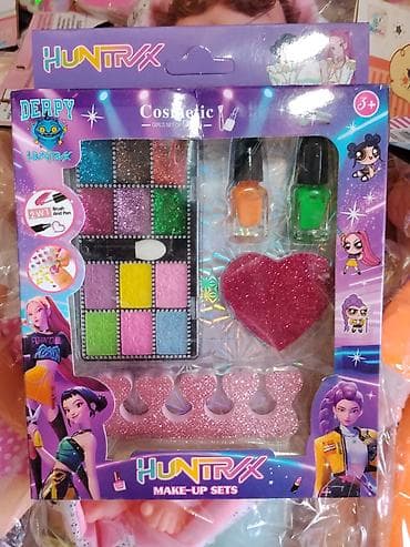 набор детской косметики: Детский набор косметики HuntrX (Make-up Sets), 3+ Яркий игровой набор — 1