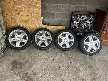 Шиналар жана дисктер: Дөңгөлөктөр монтажда 195 / 45 / R 15, Жай, Жаңы, Комплект, Куйма — 4