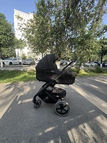 second hend: Коляска, Cybex, цвет - Черный, Б/у, Самовывоз — 8
