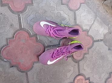 Мырзалардын бут кийими: Эркектердин кроссовкасы, 41, Nike, Жаңы, түсү - Кызгылт көк — 2