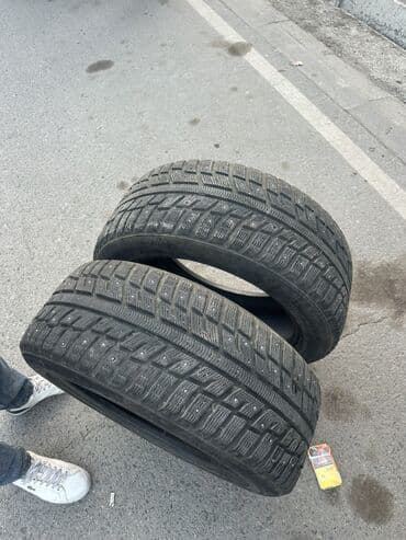 шины на х5: Шины кунфо зимние с шипами 
Б/у
235/50 18 
На чанган х5+ подходят — 4