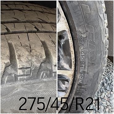 Шины: - 275/40 R22-30000сом за комплект - 275/45 R21-6000сом за комплект — 2