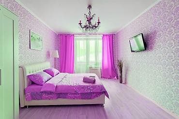 гостиница для двоих!: 🕐Час.🌞День.🌃Ночь. 🏢Чистые 1 ком квартиры в центре Бишкека! ✅️Цены — 1