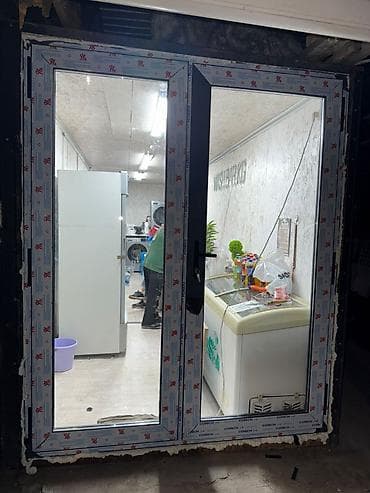 люстра магазин: Готовое алюминиевое окно, Тип окна: Фасадные, Декоративные особенности: Фрамуга, Новый, Бесплатная установка, Без рассрочки — 5