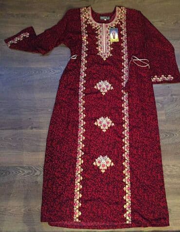 хиджаб для детей: Платья новые ( ткань плотная) два цвета: зелёный и красный. из ОАЭ! — 3