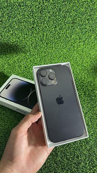 11 max: IPhone 14 Pro Max, Б/у, 256 ГБ, Черный, Защитное стекло, Чехол, 83 % — 1