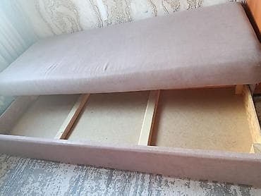 bunk bed: Кушетка/односпальная тахта с подъемным сиденьем и большим коробом для — 3