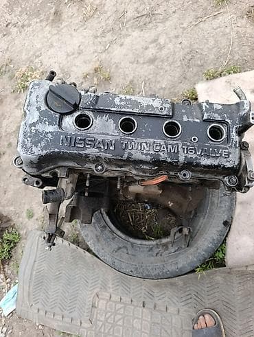 Унаа тетиктери: Бензиндик кыймылдаткыч Nissan 1995 г., 1.6 л, Колдонулган, Оригинал, Жапония — 1