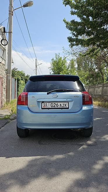toyota allex: Toyota Allex: 2003 г., 1.5 л, Автомат, Бензин, Хэтчбэк — 2