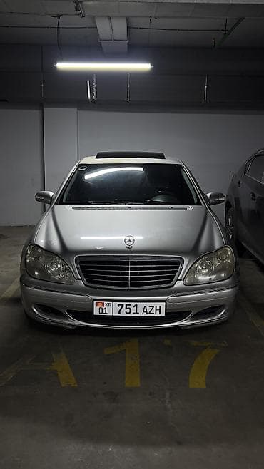 Продажа авто: Mercedes-Benz S-Class: 2000 г., 4.3 л, Автомат, Газ, Седан — 1