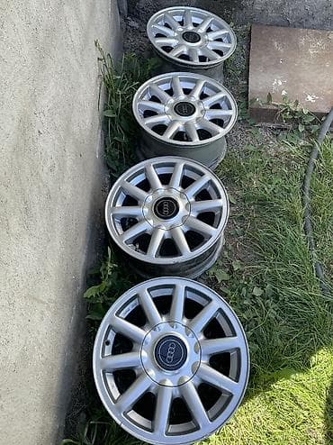 Литые Диски R 15 Audi, Комплект, отверстий - 5, Б/у