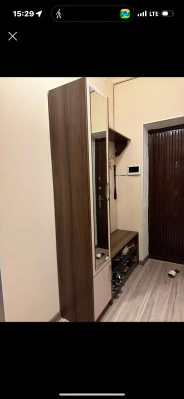 полки для документов: Гарнитур для прихожей, Шкаф, ДСП, цвет - Коричневый — 1