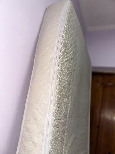 sofa bed: Спальный матрас, Б/у, Односпальный, Пружинный, Матрасы средней жесткости, Самовывоз, Бесплатная доставка — 1