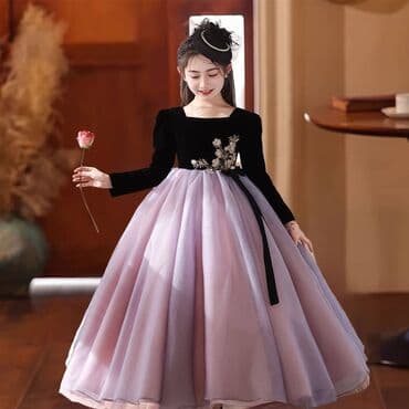 школьная одежда для девочек: Детское платье, Новый — 15