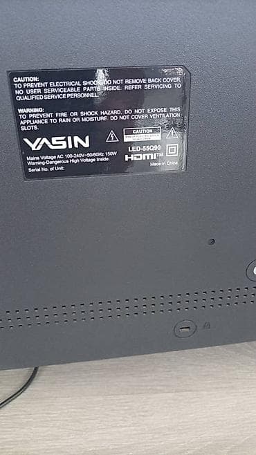 x box series: Телевизор YASIN LED-55Q90, 55" Основные характеристики: - Диагональ — 4