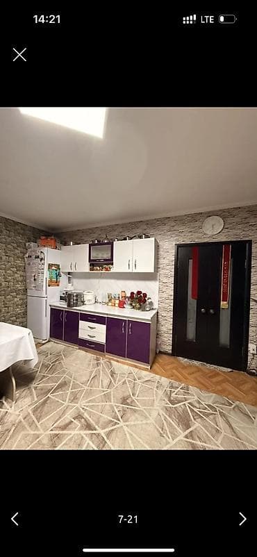 в районе кызыл аскер: 146 м², 3 комнаты, Балкон застеклен, Забор, огорожен, Кондиционер — 8