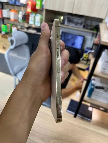 jack e4: IPhone 13 Pro Max, Б/у, 256 ГБ, Золотой, Чехол, 100 % — 3