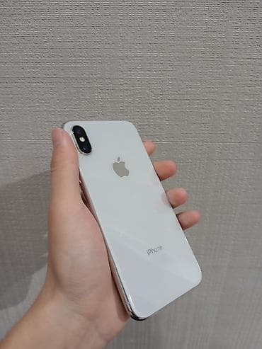 ксерокопия бу: IPhone X, Б/у, 64 ГБ, Серебристый, 68 % — 3