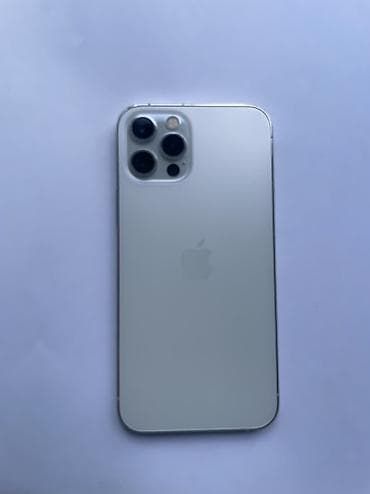 iphone 16 pro 512mb: IPhone 12 Pro, Б/у, 128 ГБ, Серебристый, Защитное стекло, Чехол, 78 % — 3