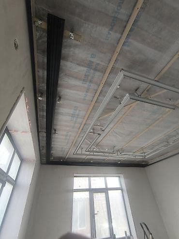 кафель плита: Натяжные потолки под ключ. - Любые варианты сложности: одно- и — 2