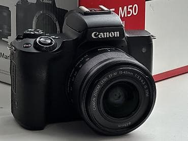 Фото жана видеокамералар: Продам Canon M50 Mark II в состоянии, близком к новому. Камера — 3