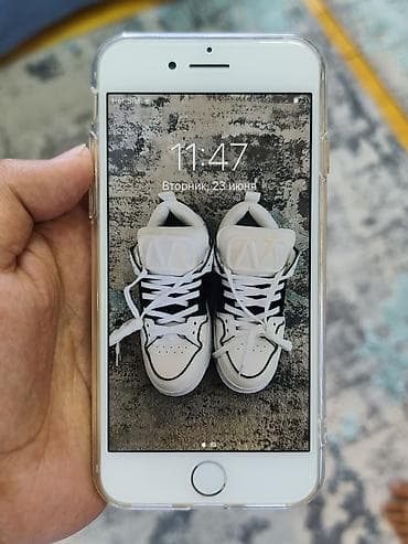 iphone 9: IPhone 7, 128 ГБ, Золотой, Чехол, 100 % — 5