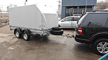 step wgn: Легковой двухосный прицеп с тентом - Форм‑фактор: бортовой прицеп на — 3