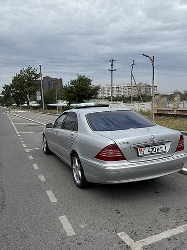 Унаа: Mercedes-Benz S-Class: 2000 г., Автомат, Бензин, Седан — 1