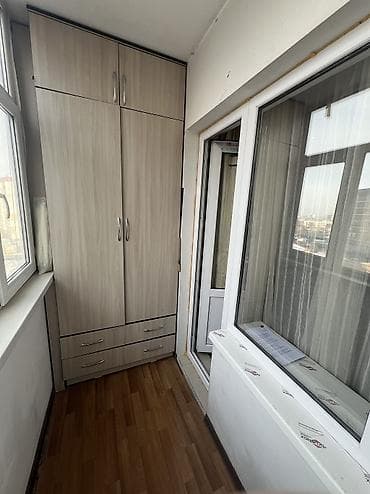 квартира убактылуу: 1 бөлмө, 35 м², 105-серия, 6 кабат, Эски ремонт — 6