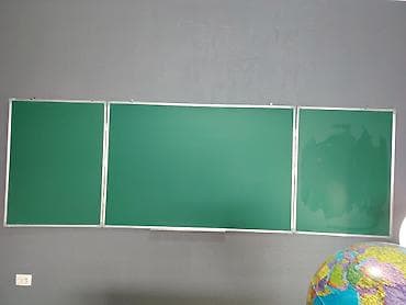 пластиковые столики: Комплект парты и стула, Новый, Самовывоз, цвет - Зеленый — 2