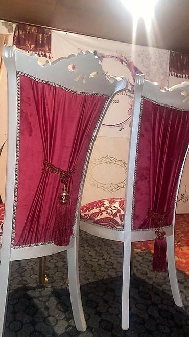 обеденный стол реставрация: Стол и стул для зала, цвет - Бежевый — 5