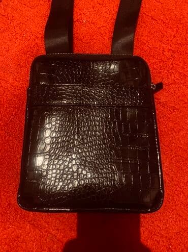 Барсетка, Материал: Экокожа, Новый