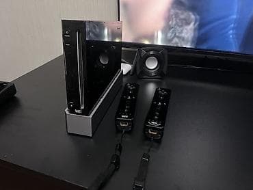 switch nintendo: Nintendo Wii (черная версия) с комплектом аксессуаров и подборкой игр — 3