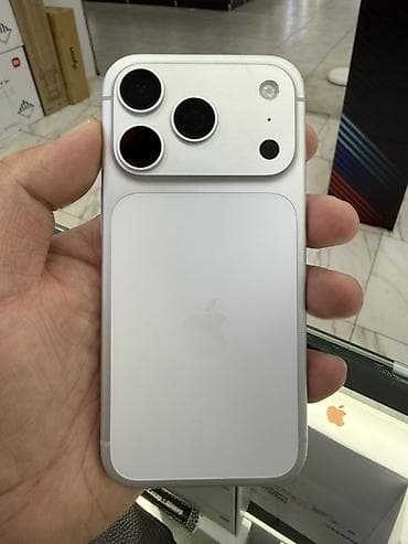 6s plus: IPhone 17 Pro, Новый, 1 ТБ, Серебристый, 100 % — 1