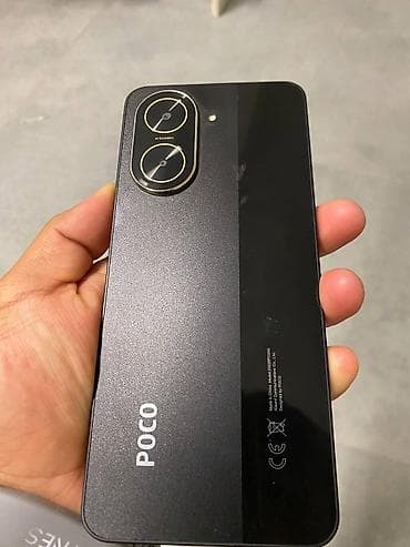 s23 fe: Poco C71, Б/у, 128 ГБ, цвет - Черный, 2 SIM — 2