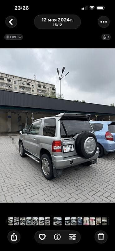 Транспорт: Mitsubishi Pajero iO: 1999 г., 1.8 л, Автомат, Бензин, Кроссовер — 4