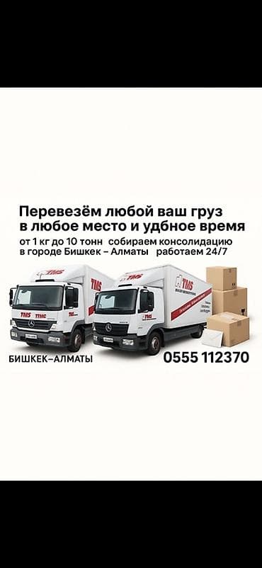 Грузоперевозки Алматы — Бишкек — Алматы - Доставка 24/7 - Быстрая и — 2