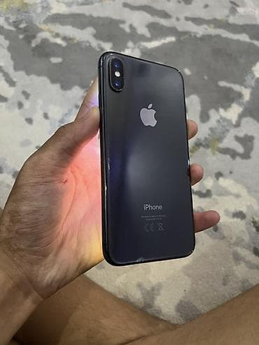 поко x3 pro: IPhone X, Б/у, 64 ГБ, Space Gray, Чехол, 100 % — 1