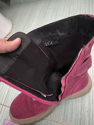 бу чехол: Ботинки, 37, Б/у, цвет - Розовый — 2