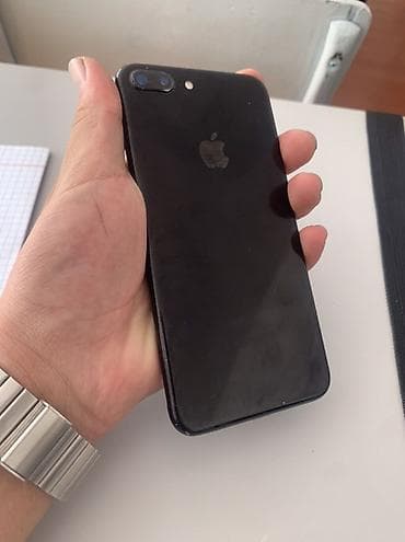 redmi mi 8 lite: IPhone 7 Plus, Б/у, 256 ГБ, Черный, Кабель — 5