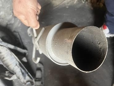 приматок на фит: Глушитель Honda 2003 г., Б/у, Оригинал — 2