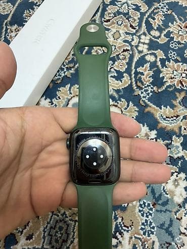 huawei mate 30 pro: Apple Watch Series 7 (GPS), 41 мм, алюминиевый корпус в цвете Midnight — 5
