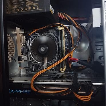 бу пк: Компьютер, ядер - 4, ОЗУ 16 ГБ, Игровой, Б/у, Intel Core i7, AMD Radeon RX 580, HDD — 2