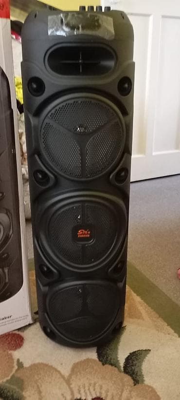 jbl микрофон: Портативная акустическая колонка с караоке - Мощная напольная — 1