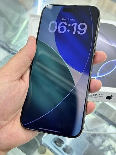 айфон бишкек: IPhone 16 Pro Max, Б/у, 256 ГБ, Black Titanium, Коробка, 100 % — 9