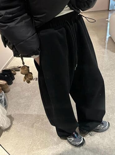 двойка брюки и кофта: ✨New ✨ Большемеры - Кюлоты с начесом на зажиме - Зима (утепленные) - — 1