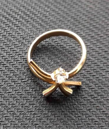 свадебные платья для покрытых: Кольцо позолоченное. Размер 18 — 1